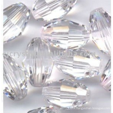 Perles de cristal transparentes